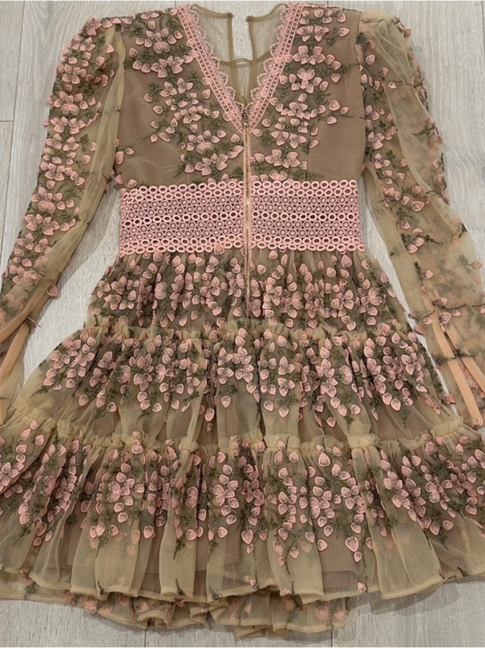 Bronx and Banco Blush Pink Megan Mini Dress - Picture 6 of 6